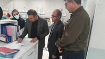 بازدید بازرس معاونت بهداشت دانشگاه علوم پزشکی شیراز از درمانگاه شهید مطهری 