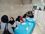  آغاز به کار ایستگاه هفته سلامت در مجتمع درمانگاهی تخصصی شهید مطهری،