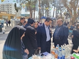 بازارچه «همدلی» در درمانگاه شهید مطهری برپا شد