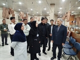  بازدید رئیس دانشگاه علوم پزشکی شیراز از درمانگاه شهید مطهری شیراز